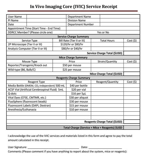 ChargePoint receipts